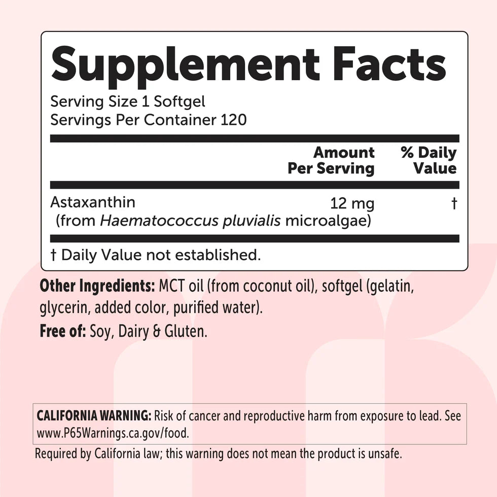 Brooke's Anti-Aging Bundle: Astaxanthin Softgels & NMN Complex